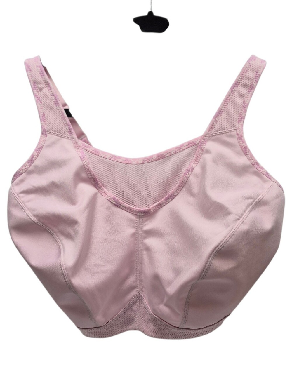 Glamorise Soft Support Wireless Sport Bra Pink Women's Size 38J